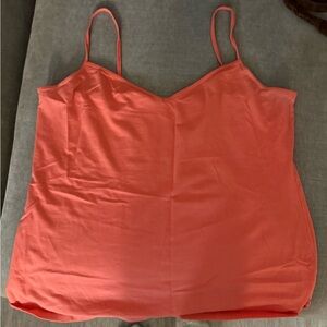 Coral Old Navy Spaghetti Strap Tank Top